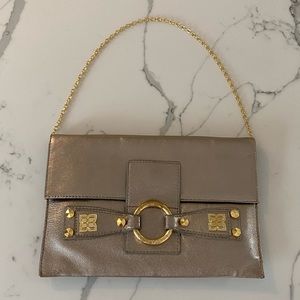 BCBGMaxAzria Metallic Shoulder Bag/Clutch